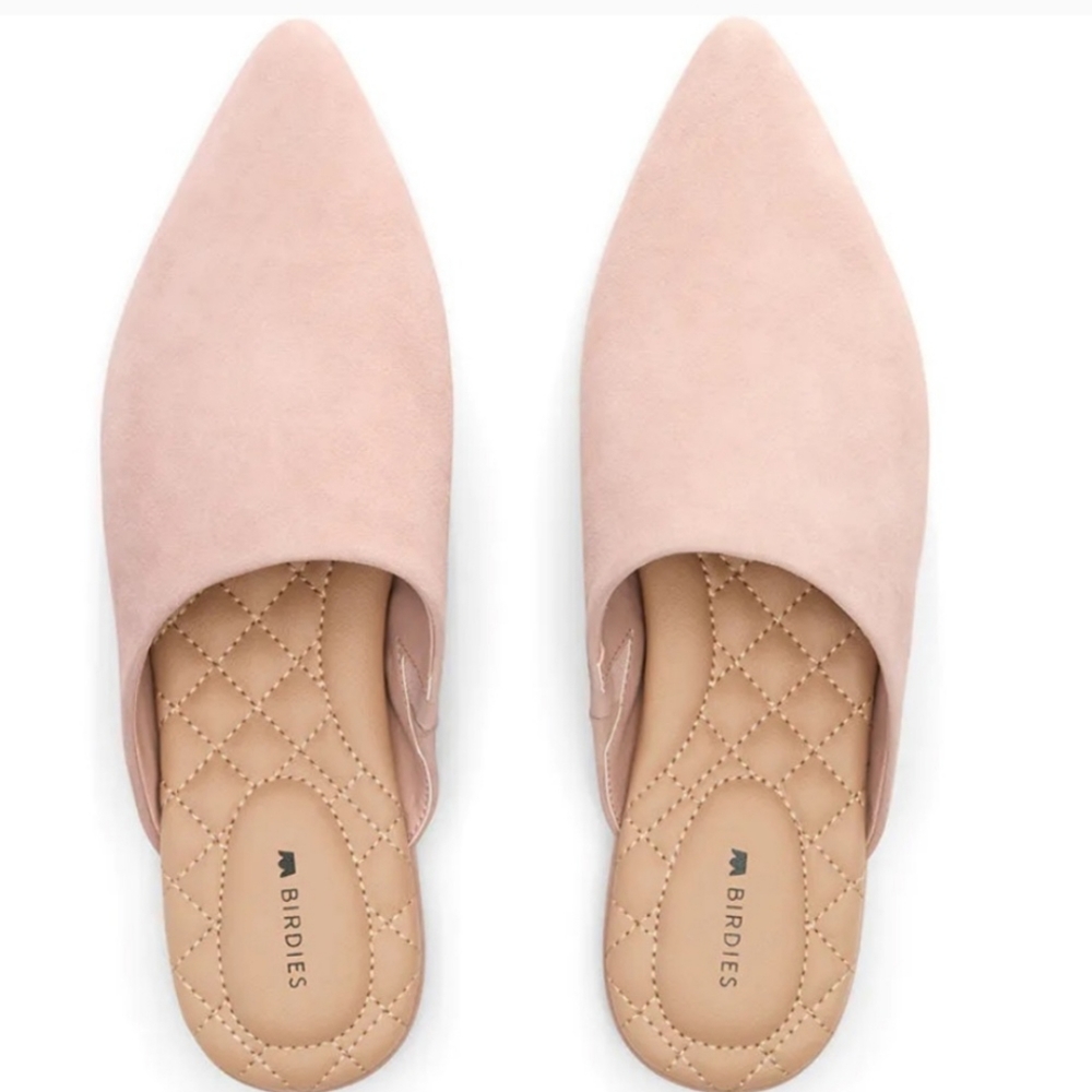 Birdies Lark slides in Pink Chiffon size 9.5